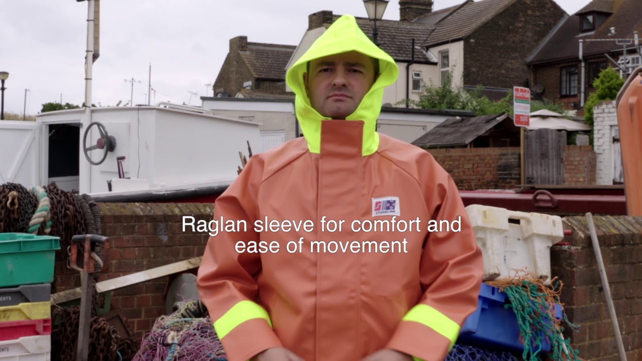 Stormline Nelson 248 Waterproof PVC Rain Jacket and Nelson 656 PVC Waterproof Rain Gear Bib Overalls