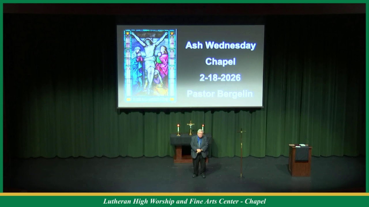 2026/2/18 Ash Wednesday Chapel