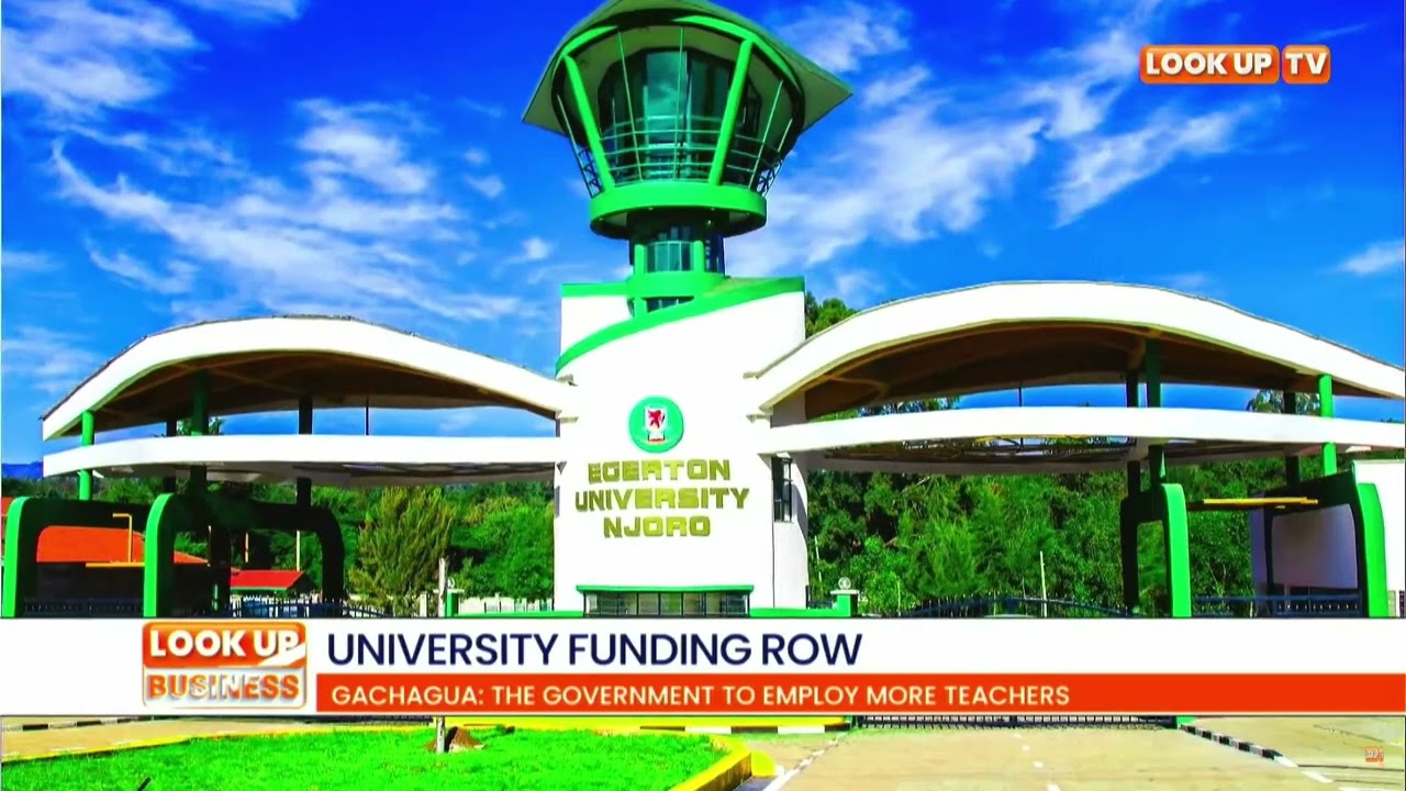 University funding row