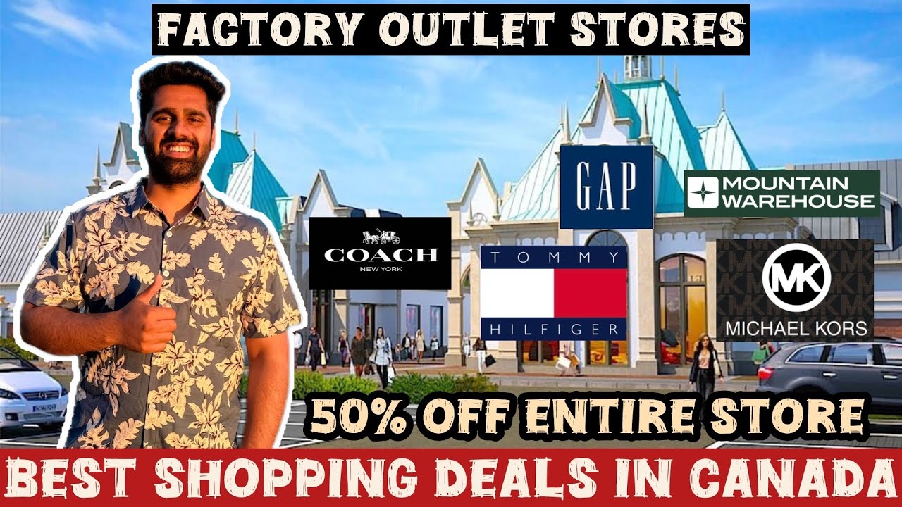Best Shopping Deals in Canada 2024 I McArthur Glen Outlet Mall I Black Friday Coming Soon..