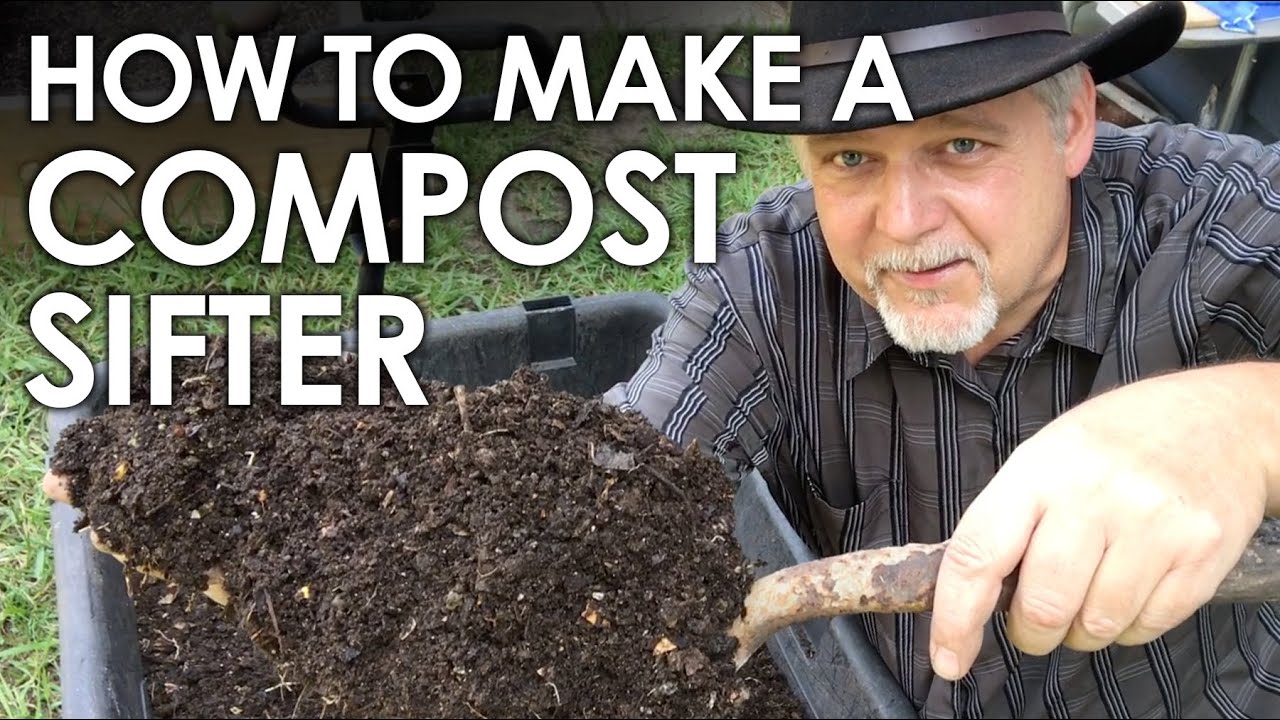 How to Make a Compost Sifter || Black Gumbo