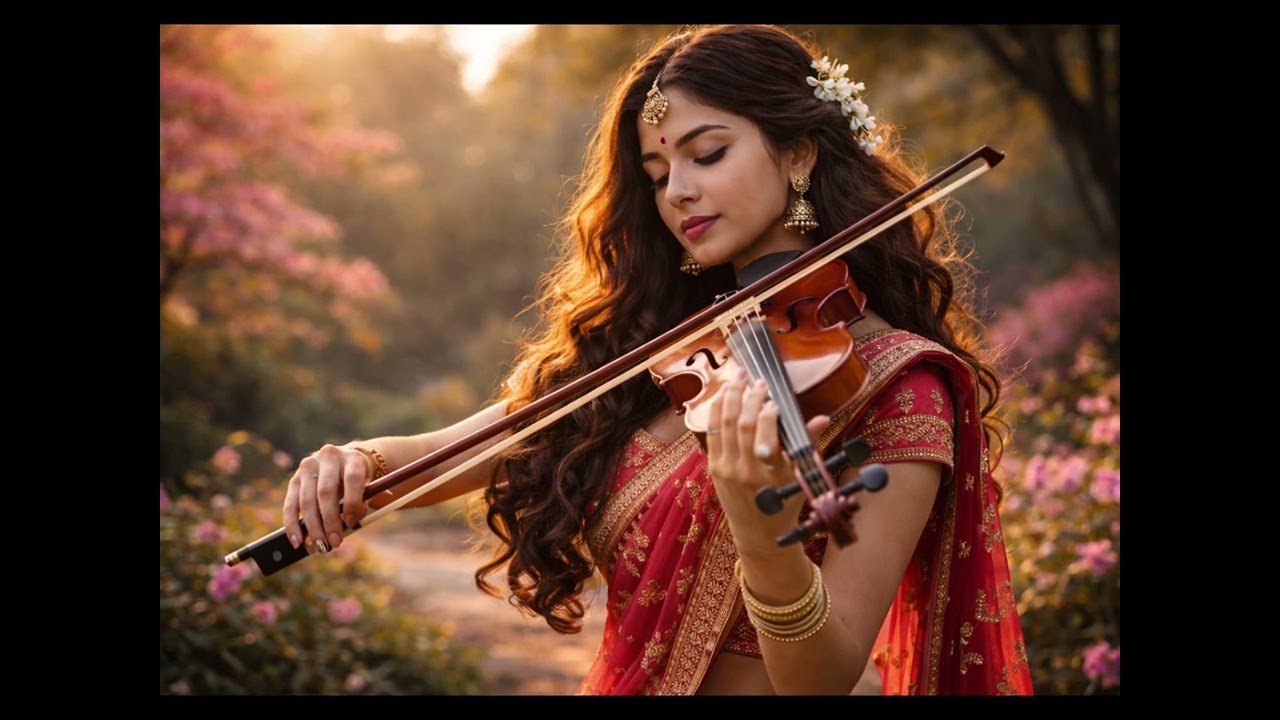 Yaara Sili Sili – Instrumental | Relaxing Violin Version | Lata Mangeshkar Classic