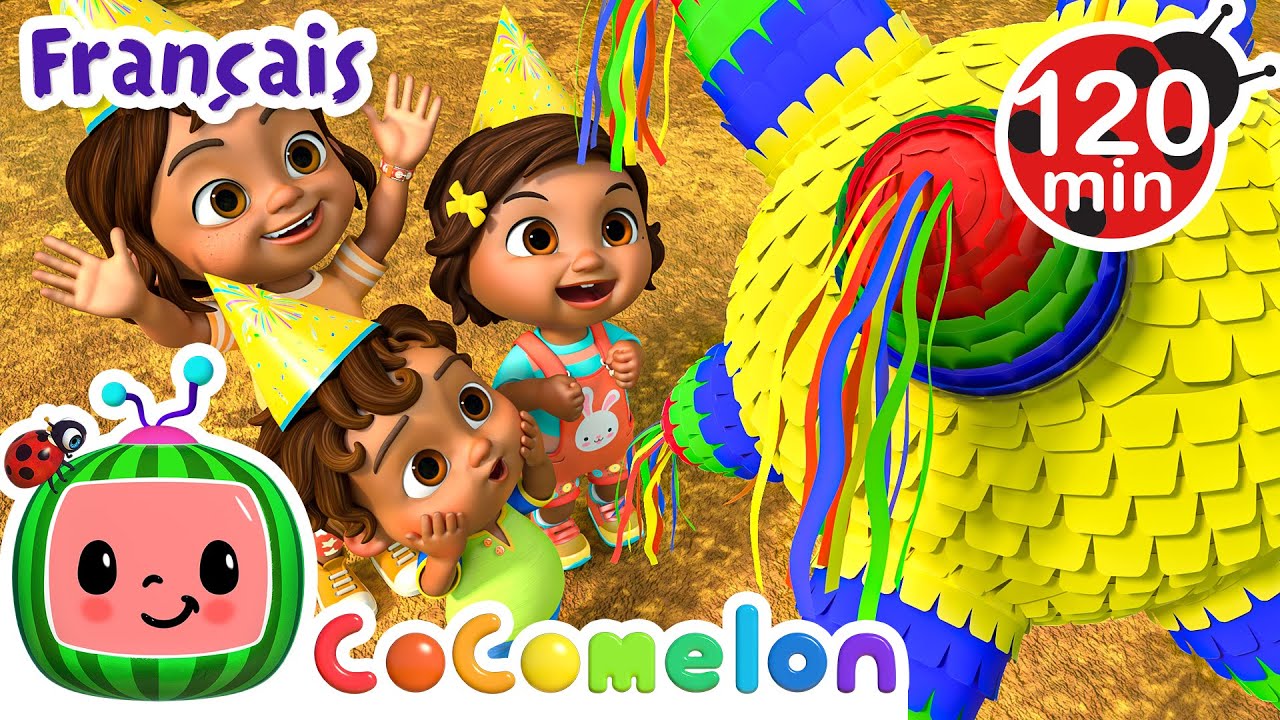 La fête d'anniversaire Espagnole | CoComelon en Français | Chansons pour bébés