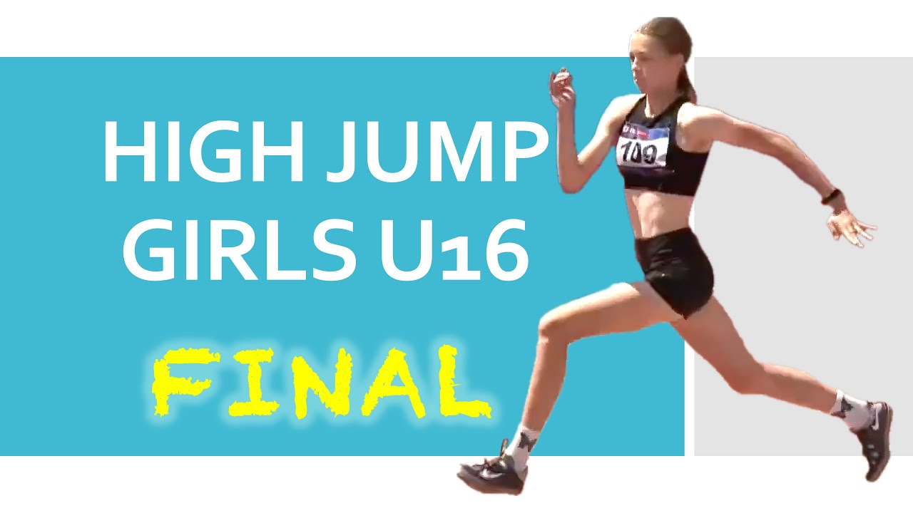 National Championship of Russia. High Jump FINAL. GIRLS U16. Highlights
