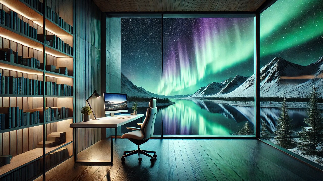 Deep Focus Aurora — Ambient Music for Studying & Concentration