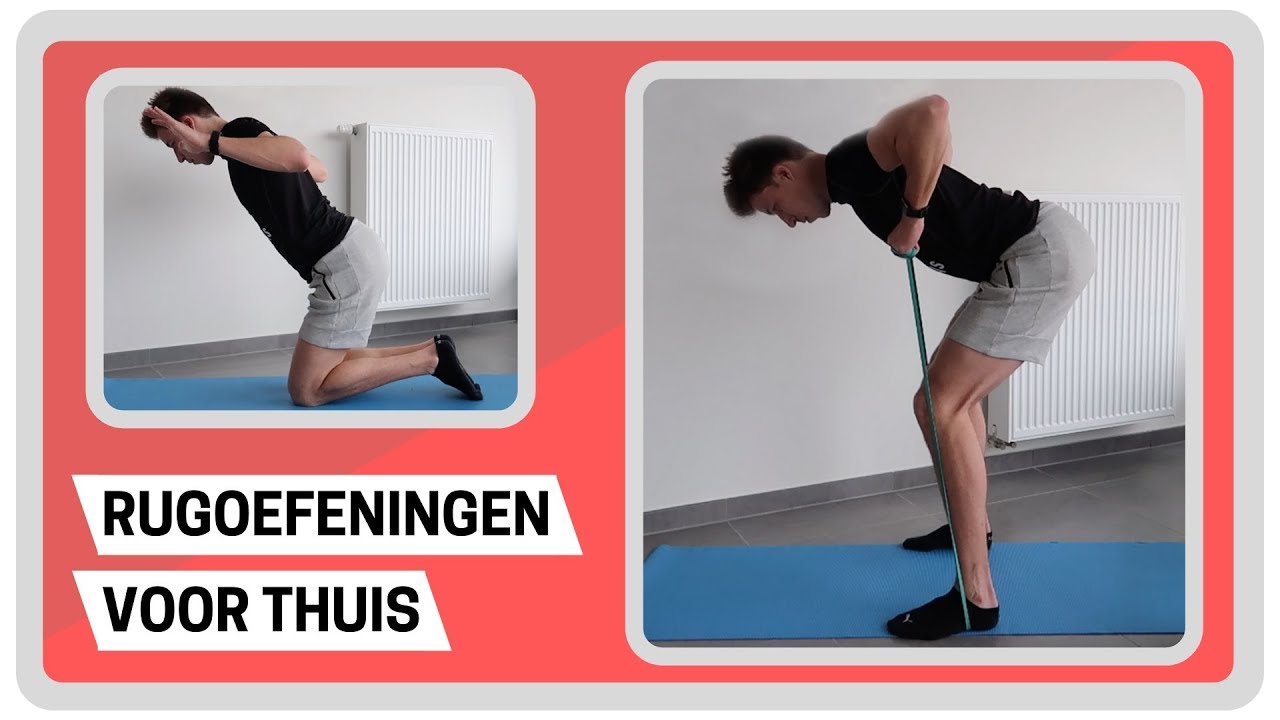 5 Basis Rugspieroefeningen voor thuis