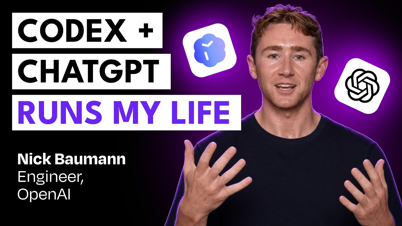 Как этот инженер OpenAI использует Codex + ChatGPT Work для автоматизации всего