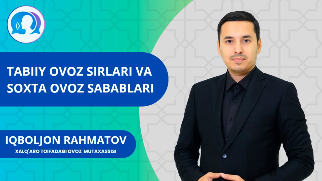 Tabiiy ovoz sirlari, soxta ovoz sabablari haqida suhbat, (Toshkent Islom Instituti)