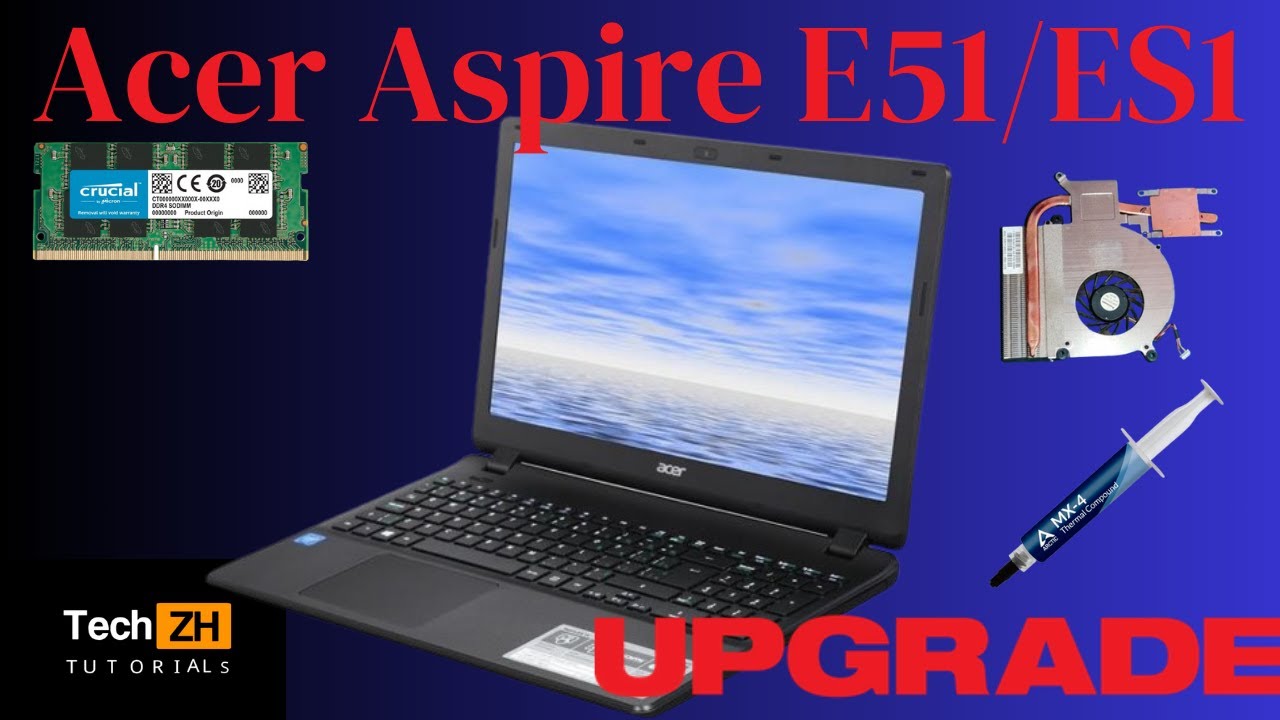 Acer ASPIRE E51 | ES1: COME SMONTARE , Pulizia CPU  Cambio Pasta Termica - Guida Completa
