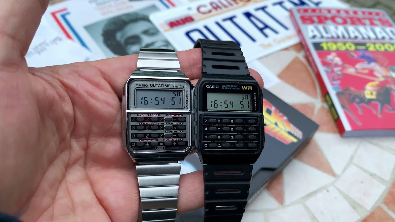 Casio CA-500WEBF - Useless watch from 2025, but a must-have if you love Back To The Future
