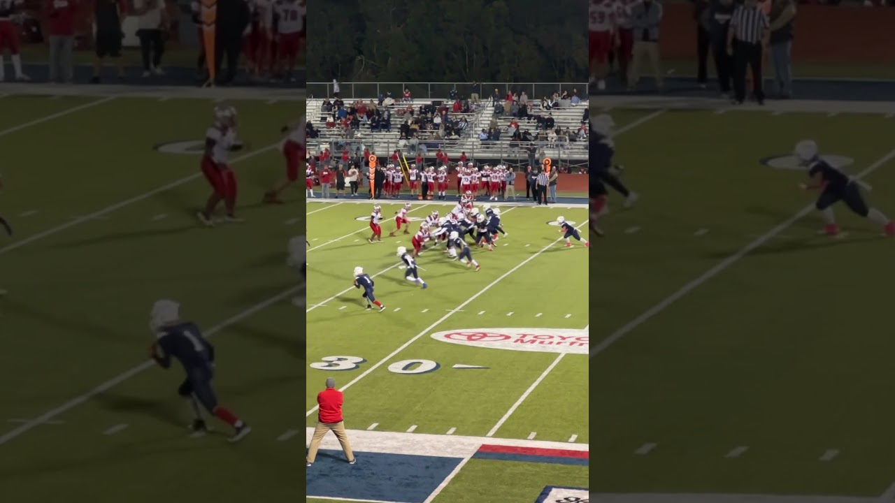 Middle school football great tackle!#football#footballgame#footballshorts#nfl#footballshorts#tn