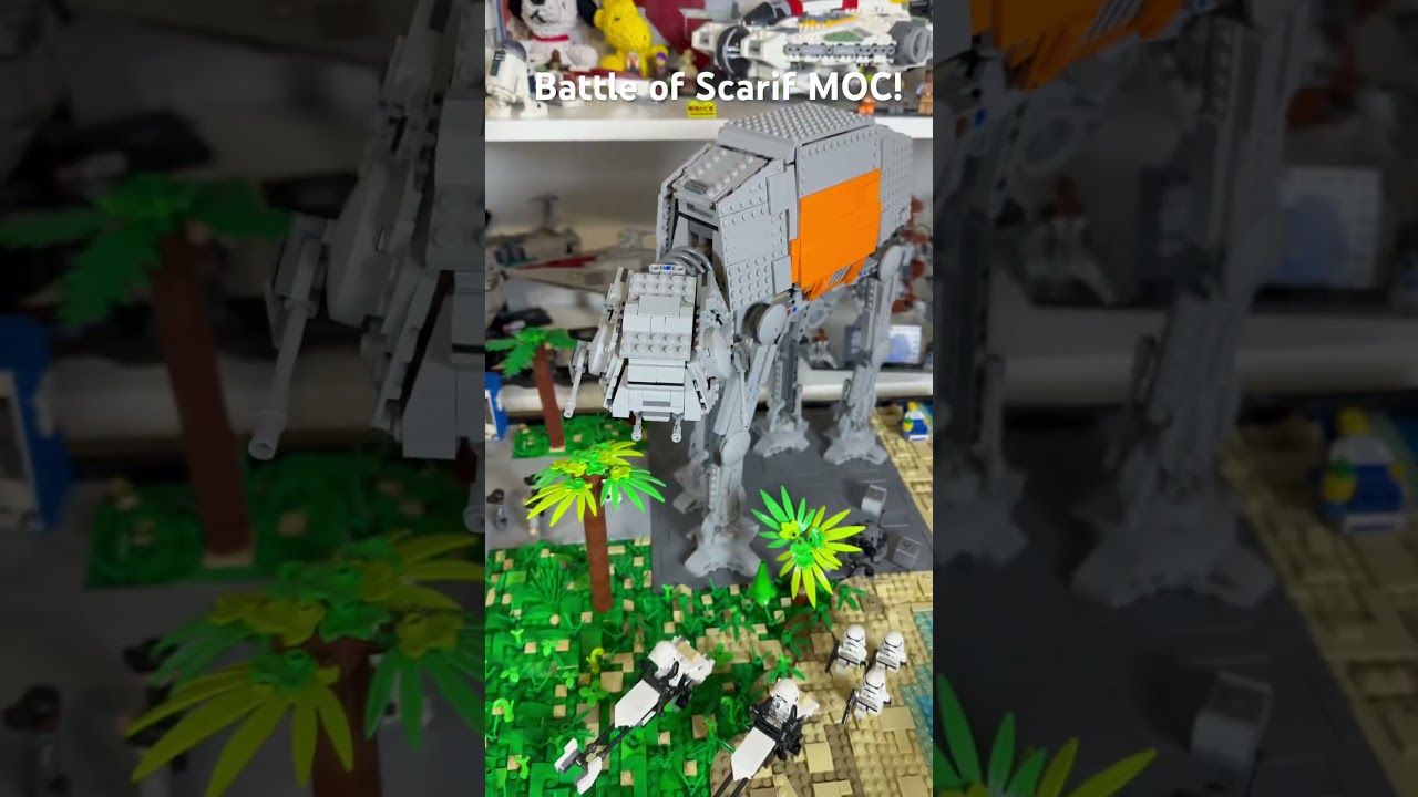 Lego Battle of Scarif MOC! Subscribe! #lego #starwars #battleofscarif #mocbuilding