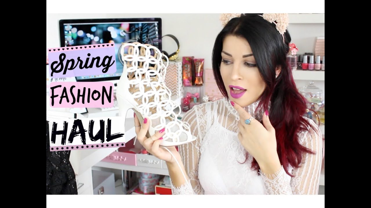 Spring Fashion Haul ♡ Louboutin, Asos, MissGuided & Stradivarius !