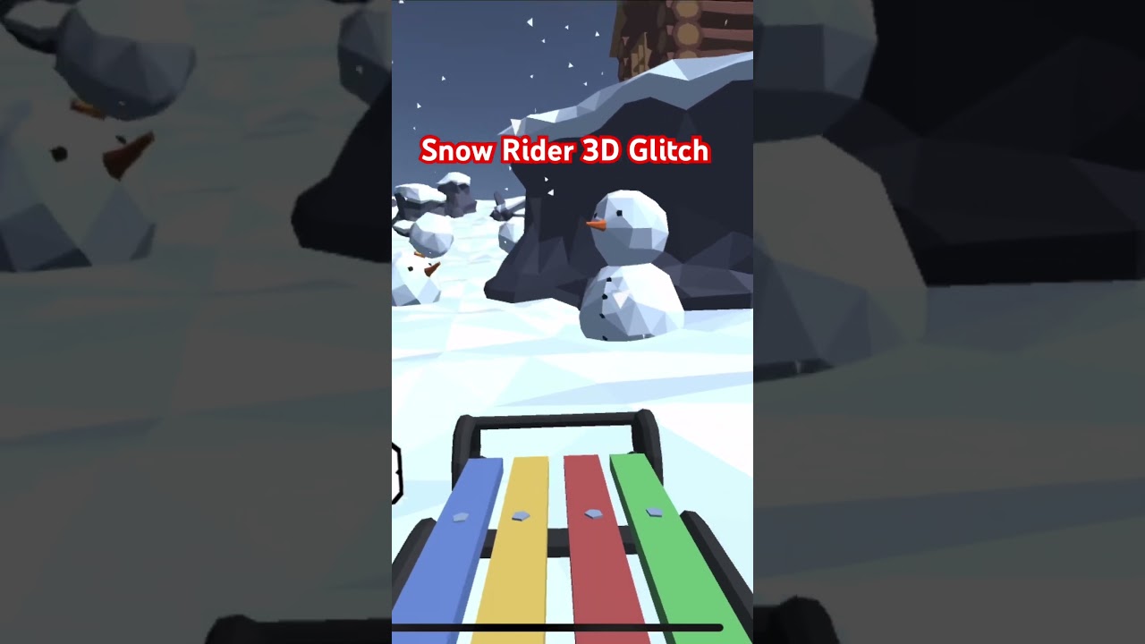 Snow Rider 3D Glitch #snowrider3d #makethisviral #manifestedit #games