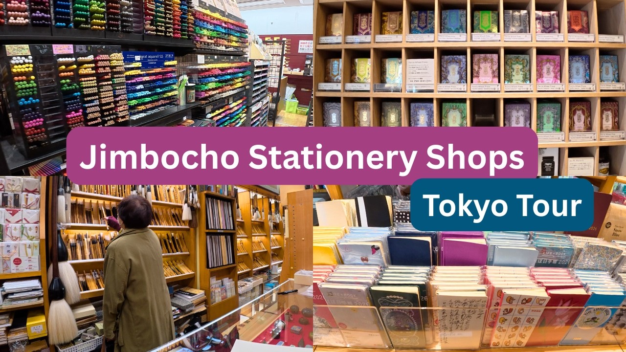 Jimbocho Stationery Shops Tour ✏️ 5 shops to visit in Tokyo’s Book Town 📚