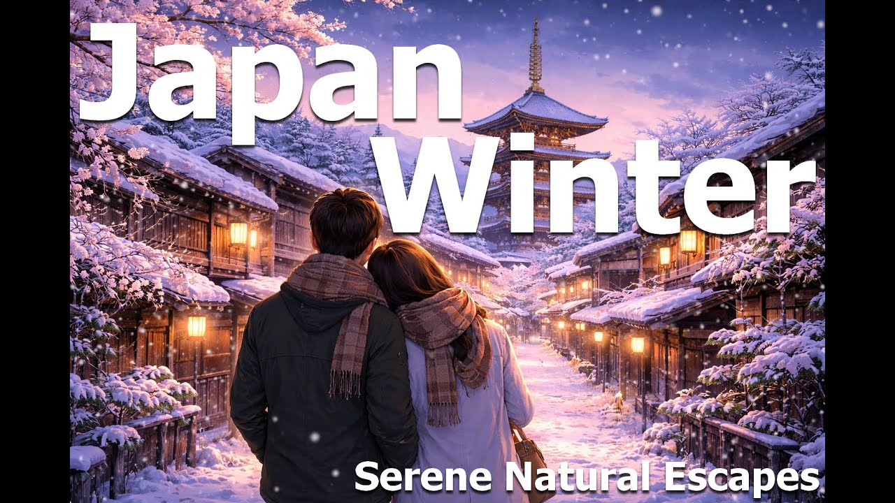 Winter in Japan | Snowy Villages, Peaceful Temples & Cinematic Winter Scenery
