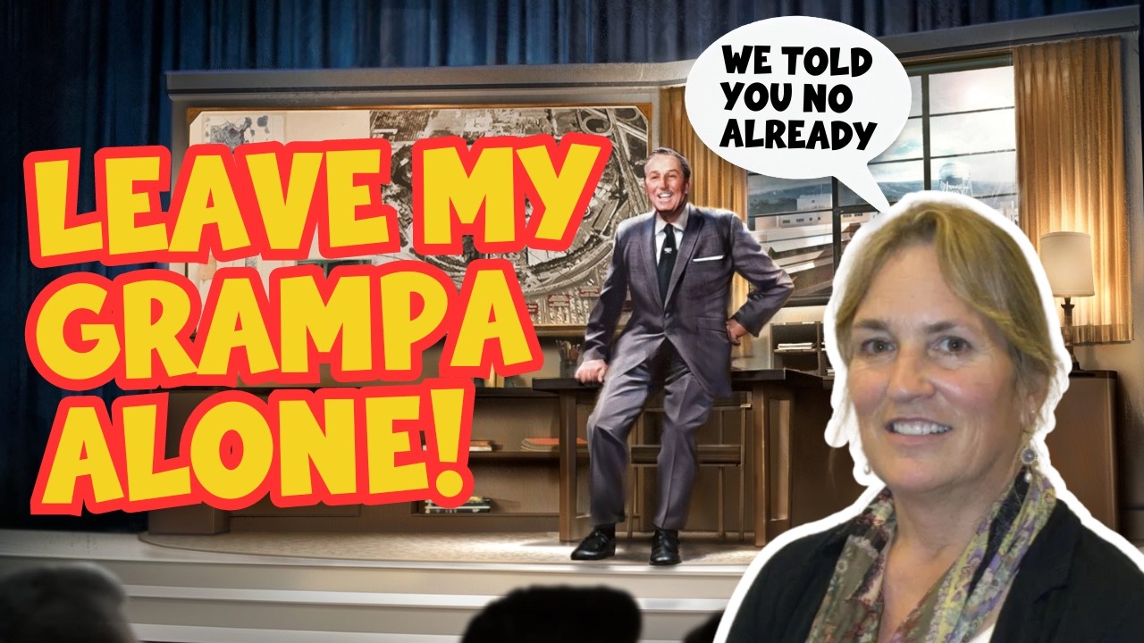 Walt Disney’s Granddaughter Opposes Walt Disney Animatronic at Disneyland
