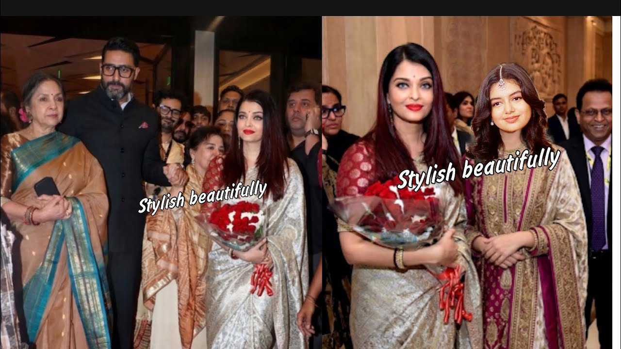 Aishwarya Rai, Aaradhya Bachchan, Abhishek together at award function, Abhishek taking care of ol...