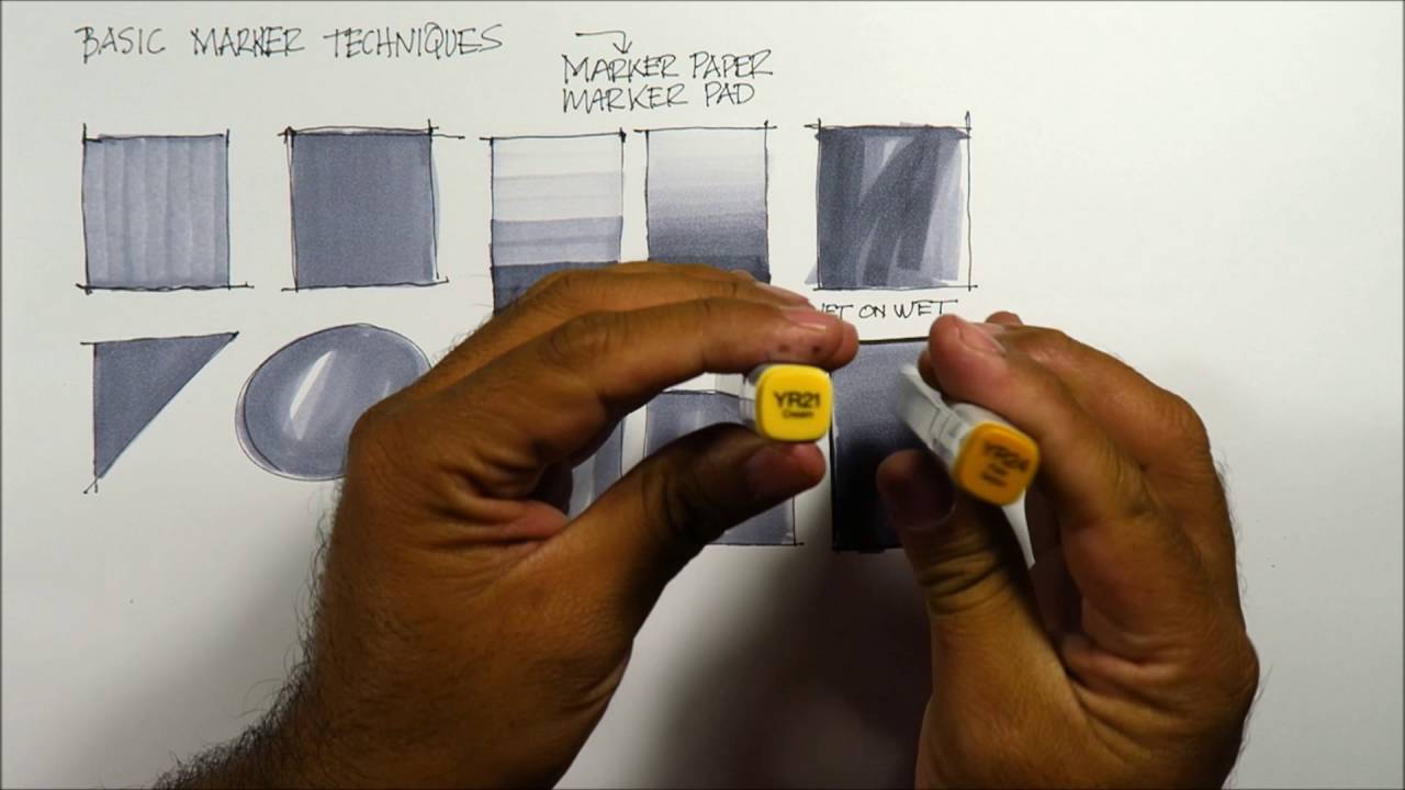 tutorial técnicas básicas de plumón