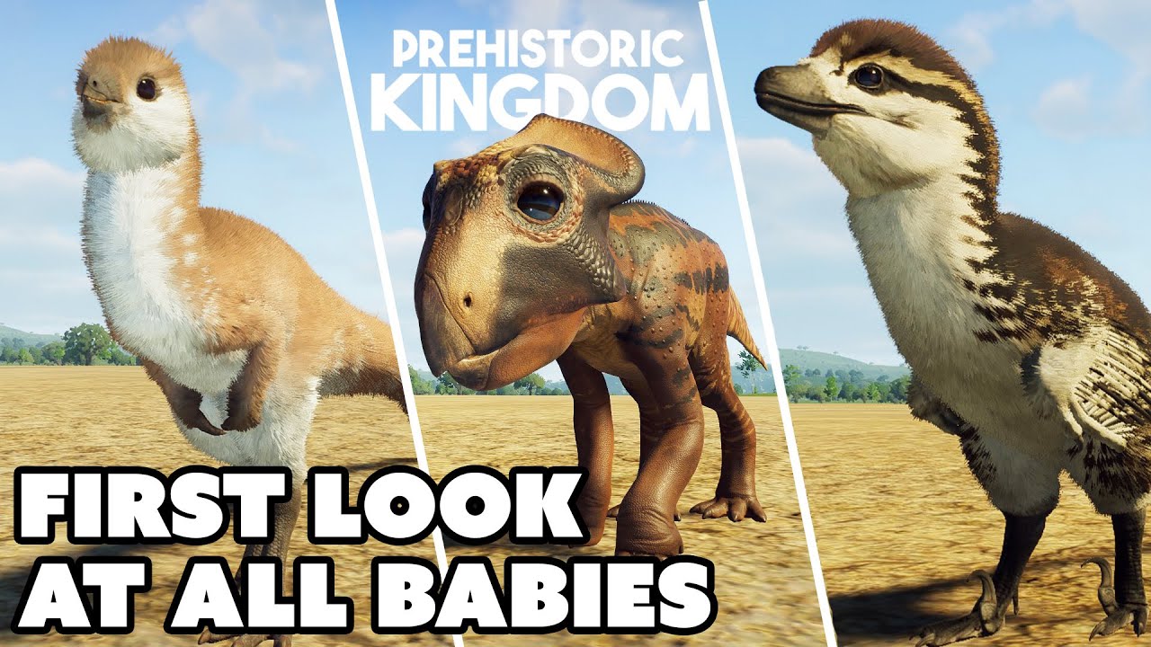 🔲 BABY DINOSAURS ARE HERE! First Look At New Prehistoric Kingdom Update