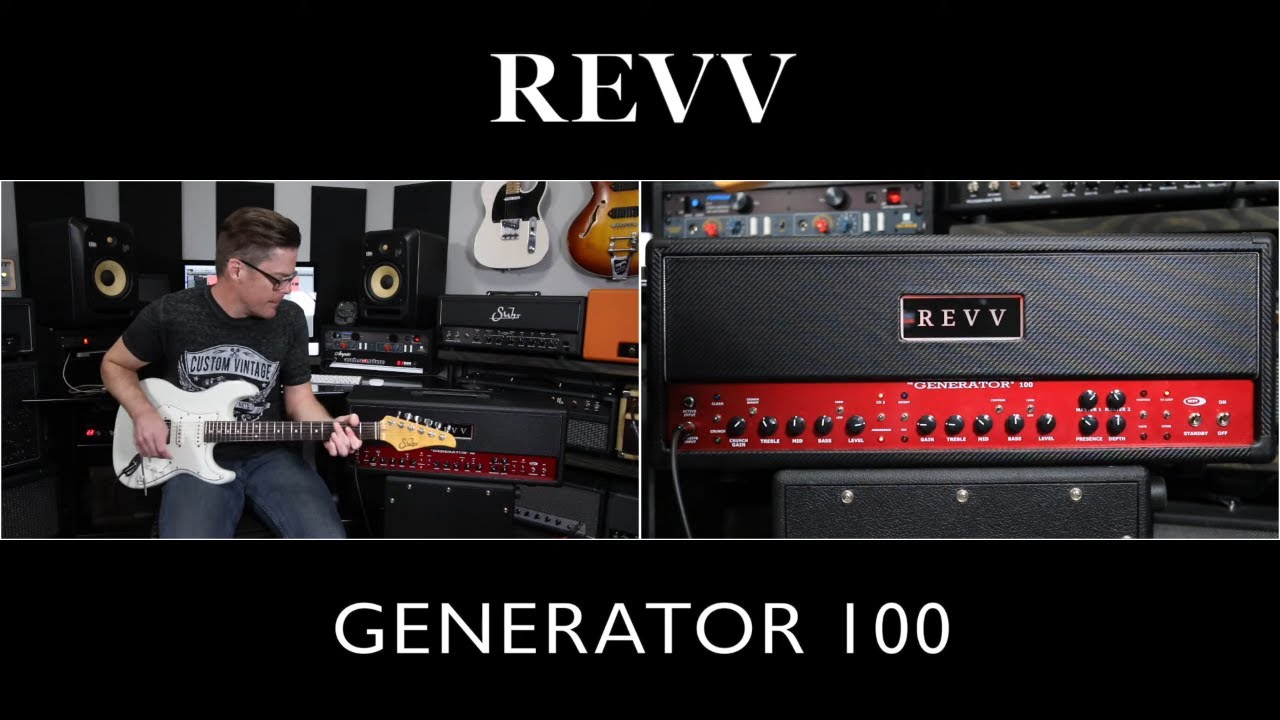 REVV Generator 100 Amplifier demo video by Shawn Tubbs