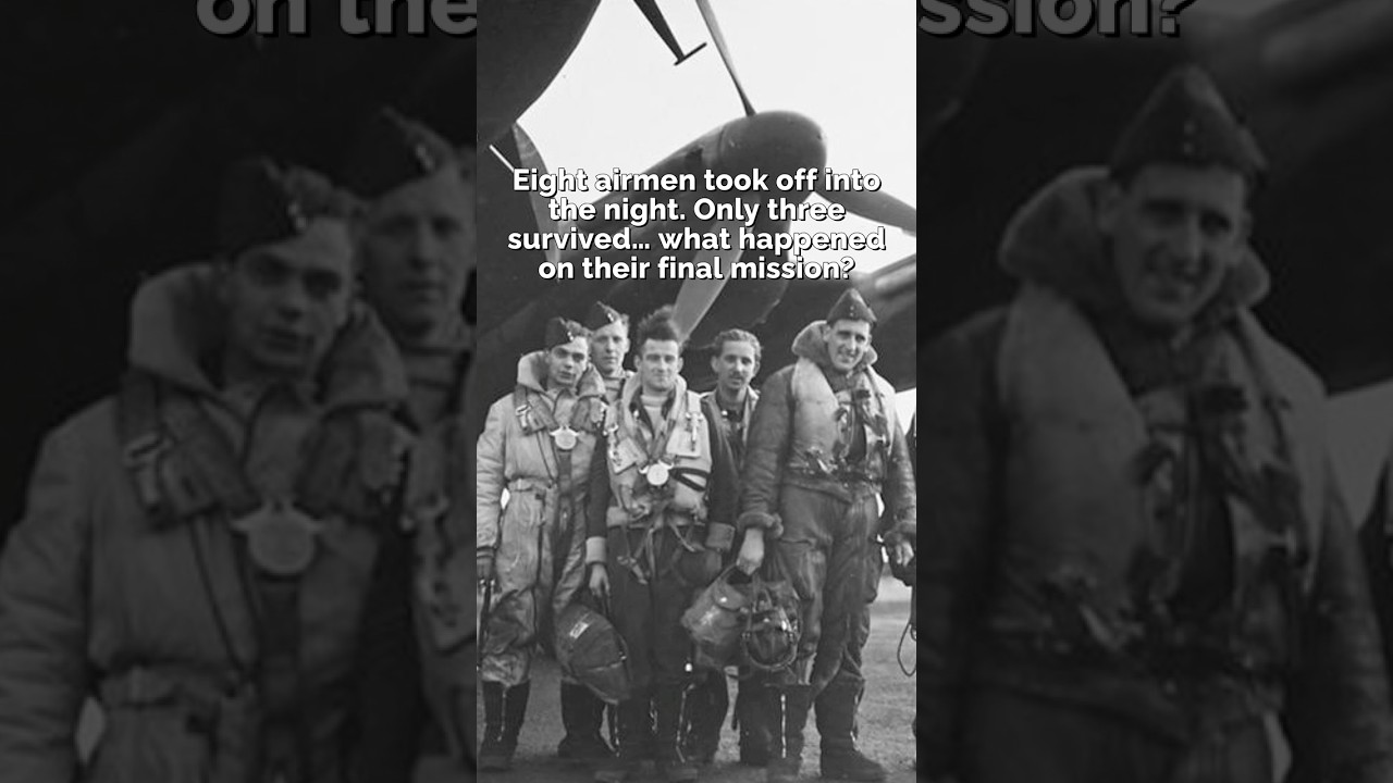 🌺 “Six operations together — a Lancaster crew lost over Belgium” No. 57 Squadron RAF 🌺