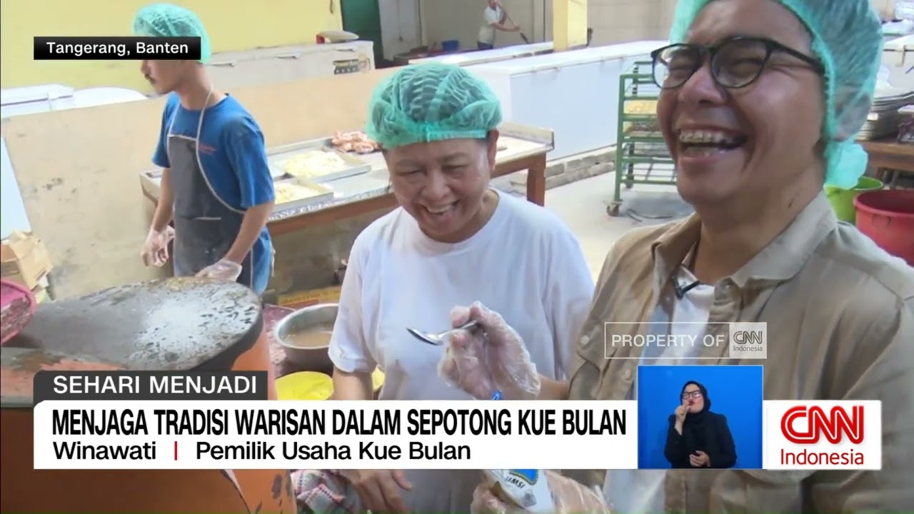 Sehari Menjadi Pengusaha Kue Bulan