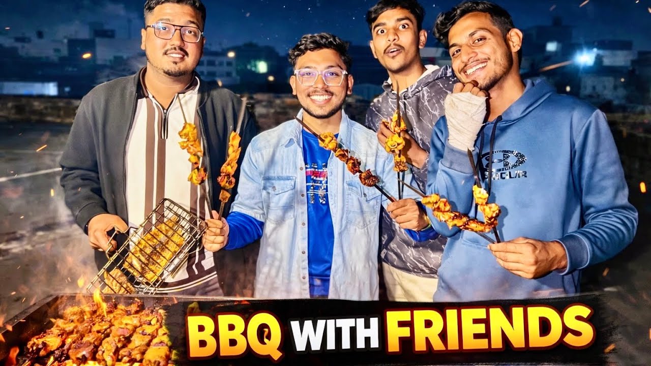 BBQ Night with Friends | Full Masti 😄 