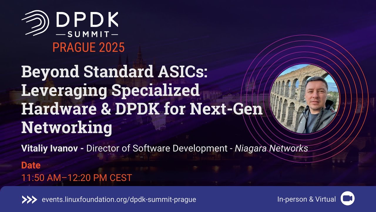 Beyond Standard ASICs: Leveraging Specialized Hardware and DPDK for Next-Gen Net... - Vitaliy Ivanov