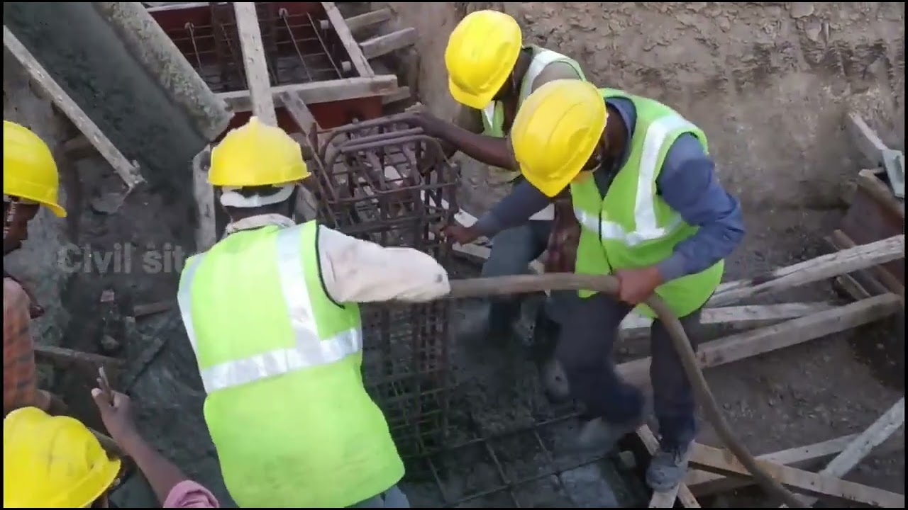 Big mistake in column | Site Engineer duty during concrete | Slump test fails