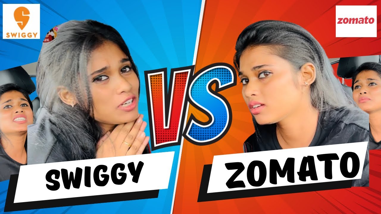 😳What happened?!! SWIGGY vs Zomato😍#dare 234#achu #abian_achu #trendingshorts #swiggy #zomato