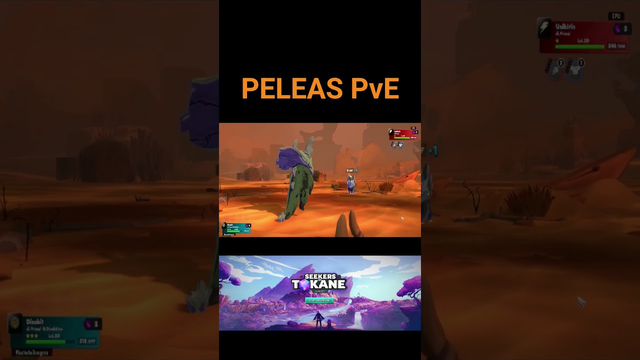 Peleas PvE en Aurory Seekers of Tokane. #aurory #blockchain #machetegongora