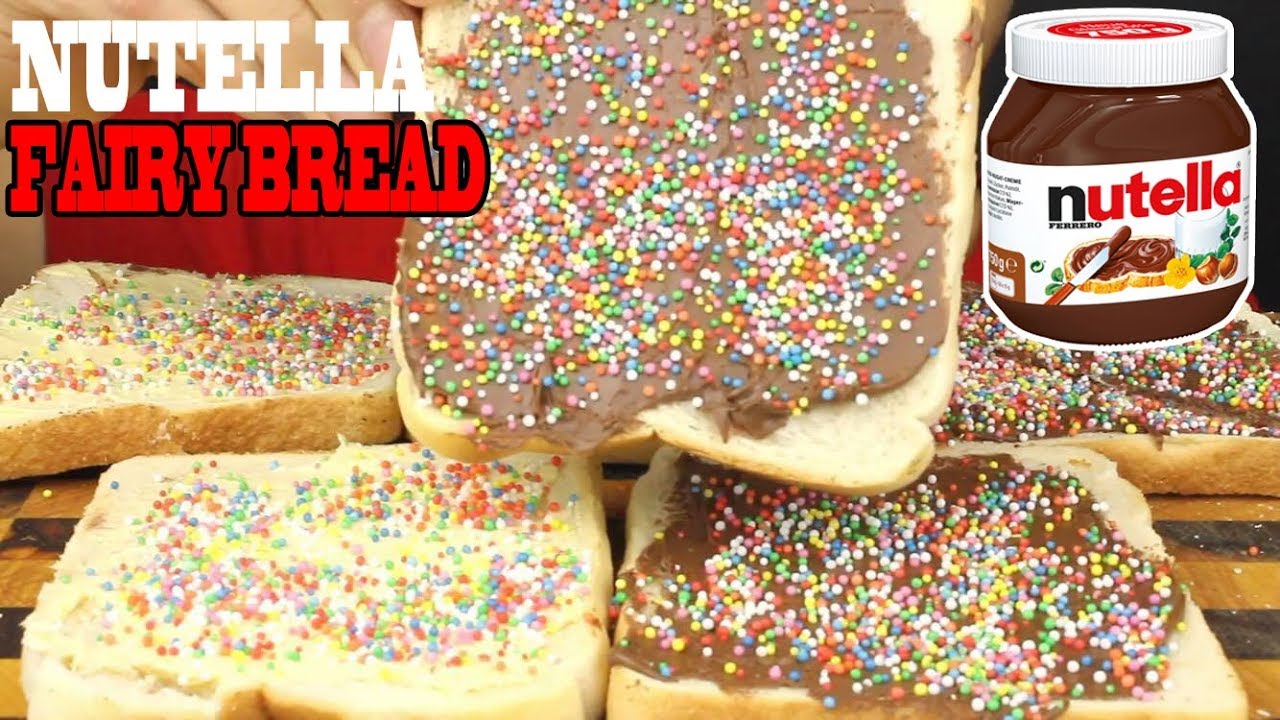 [ASMR] NUTELLA FAIRY BREAD-REQUEST