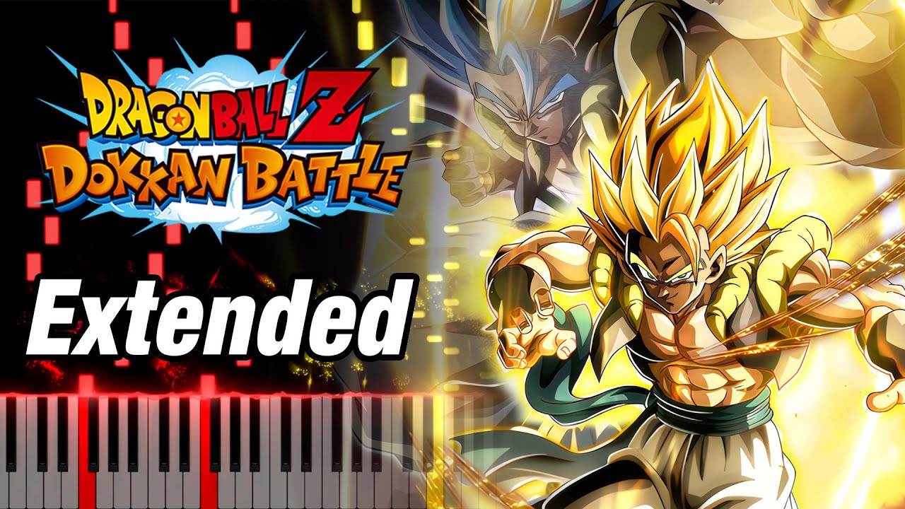 LR PHY Super Saiyan Blue Gogeta Transformation OST Extended Version - DBZ Dokkan Battle Piano Cover