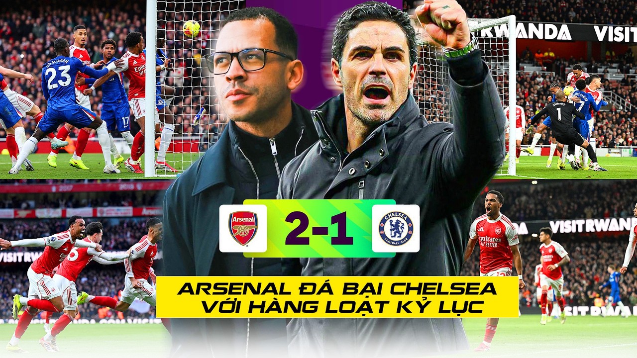 ÔNG VUA PHẠT GÓC ARSENAL ĐÁNH BẠI CHELSEA XÂY CHẮC NGÔI ĐÂU, ARTETA GỬI LỜI CẢNH BÁO ĐẾN PEP