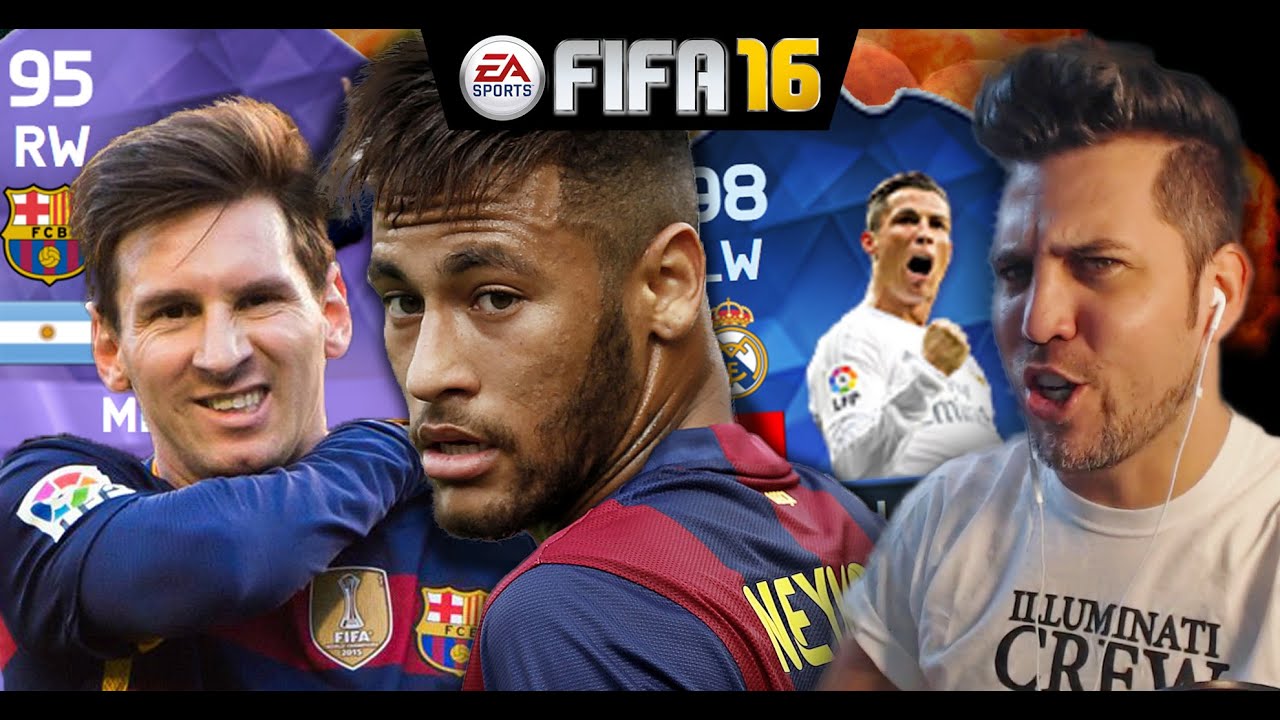 LA SQUADRA PIU FORTE DEL MONDO - MESSI HERO E RONALDO TOTY... PERO'...!!!!!! - FIFA 16