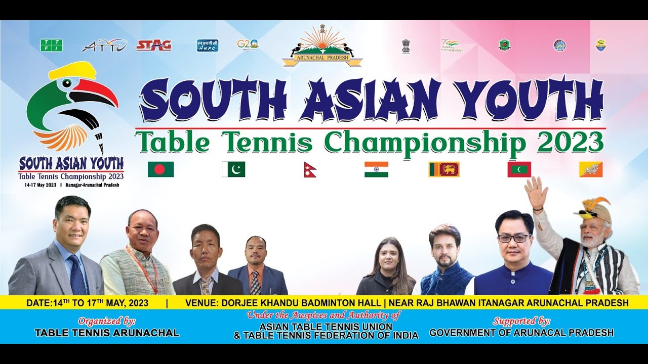 JASH M/DIVYANSH S (IND) vs AHMAD/THABIN (MDV) U/19 BOYS DBLS S/F SOUTH ASIAN YOUTH TTC -2023