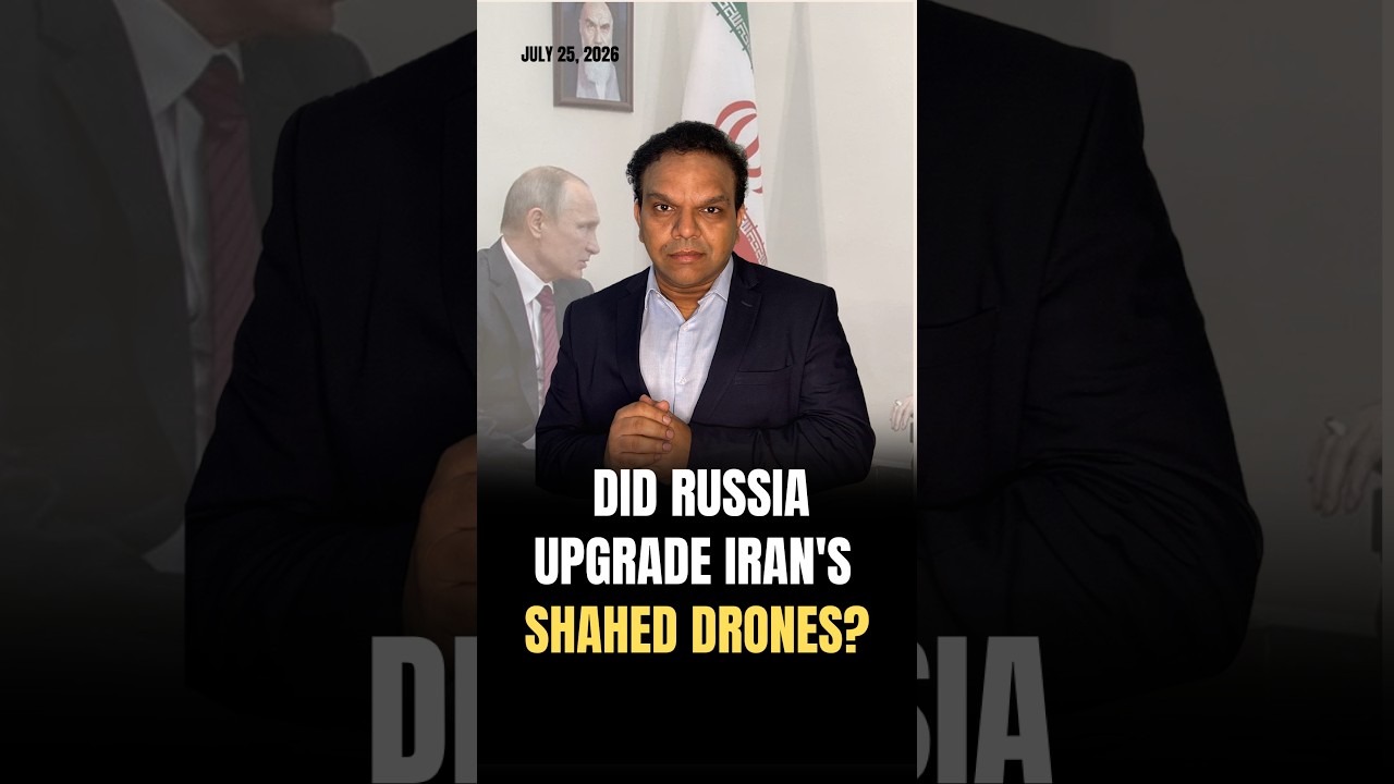 Russia Upgrade Iran's Shahed Drones? #iran #iranisraelwar #iranwar #trump #missiles #cia #missile