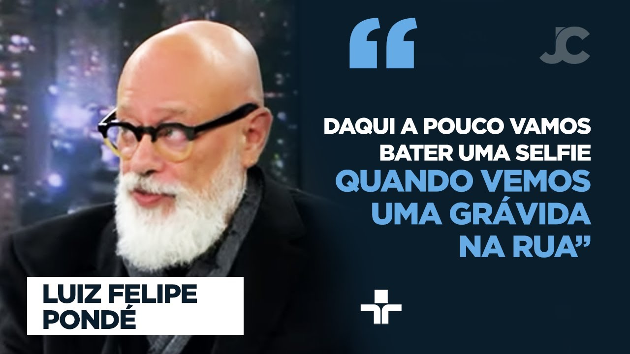 PONDÉ diz que POPULAÇÃO DO BRASIL ESTÁ DIMINUINDO porque as pessoas NÃO QUEREM TER FILHOS