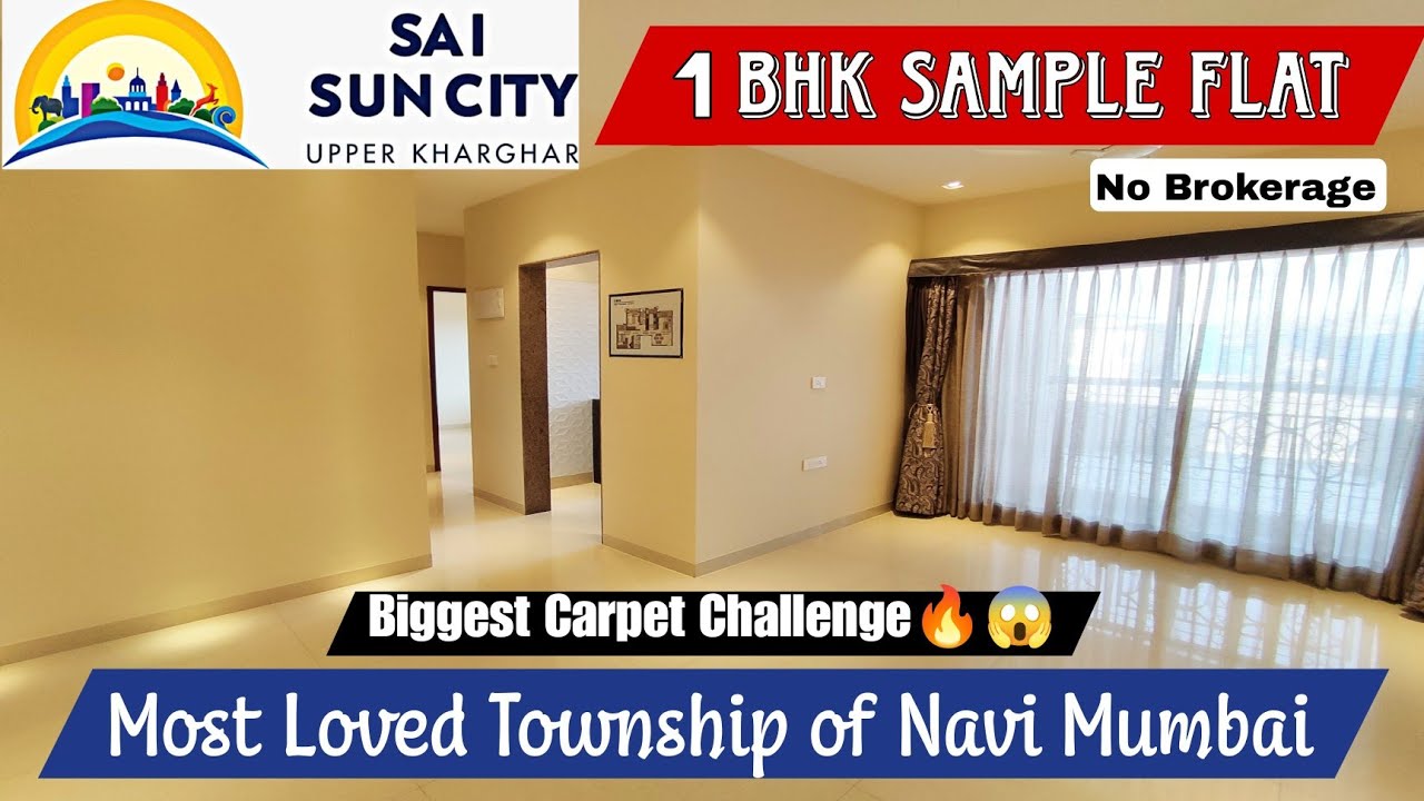 Sai Sun City Taloja 1 Bhk Sample Flat | Luxurious Flat, All Amenities | Price, Site Visit-8800678921