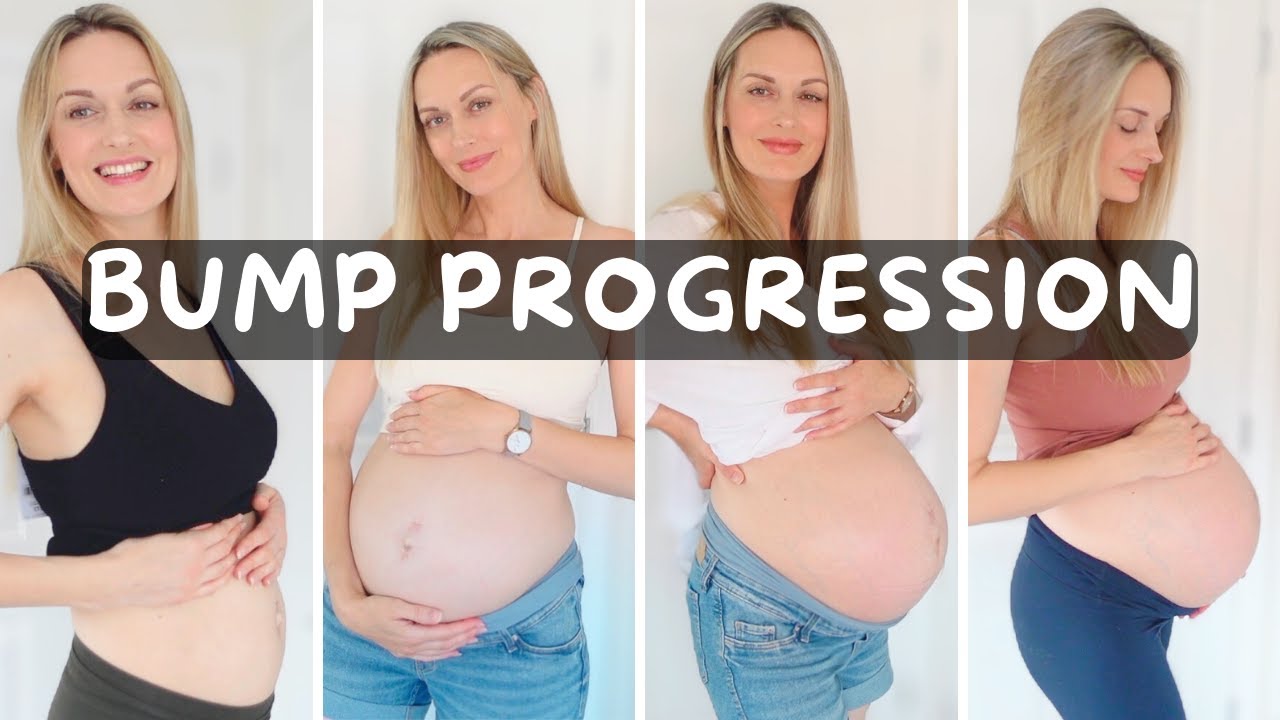 BABY BUMP PROGRESSION | Every Week Of My Pregnancy