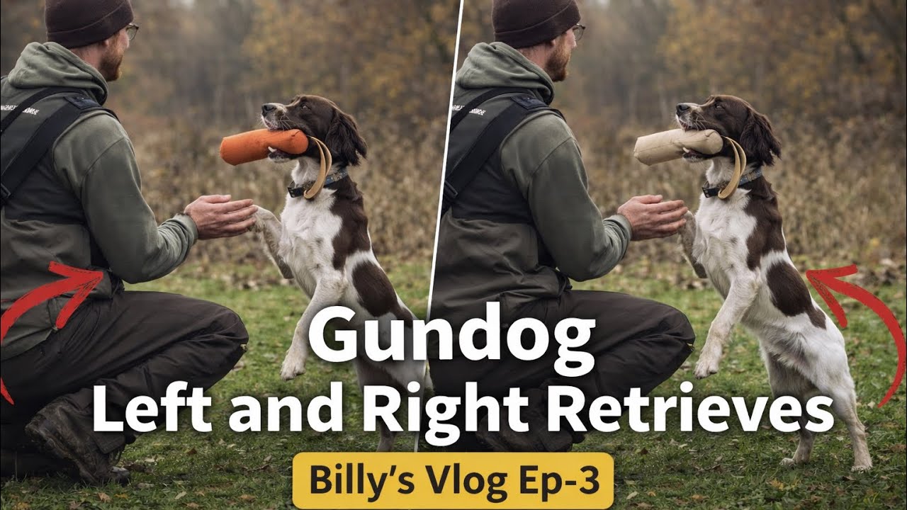 ￼ Gundog left and right retrieves