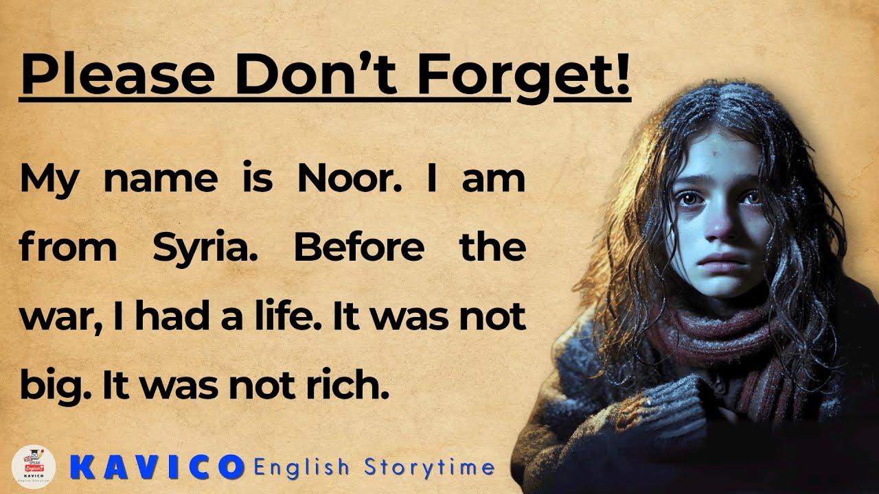 Please Don't Forget 🎧 | Learn English Through Story Level 1 | Graded Reader