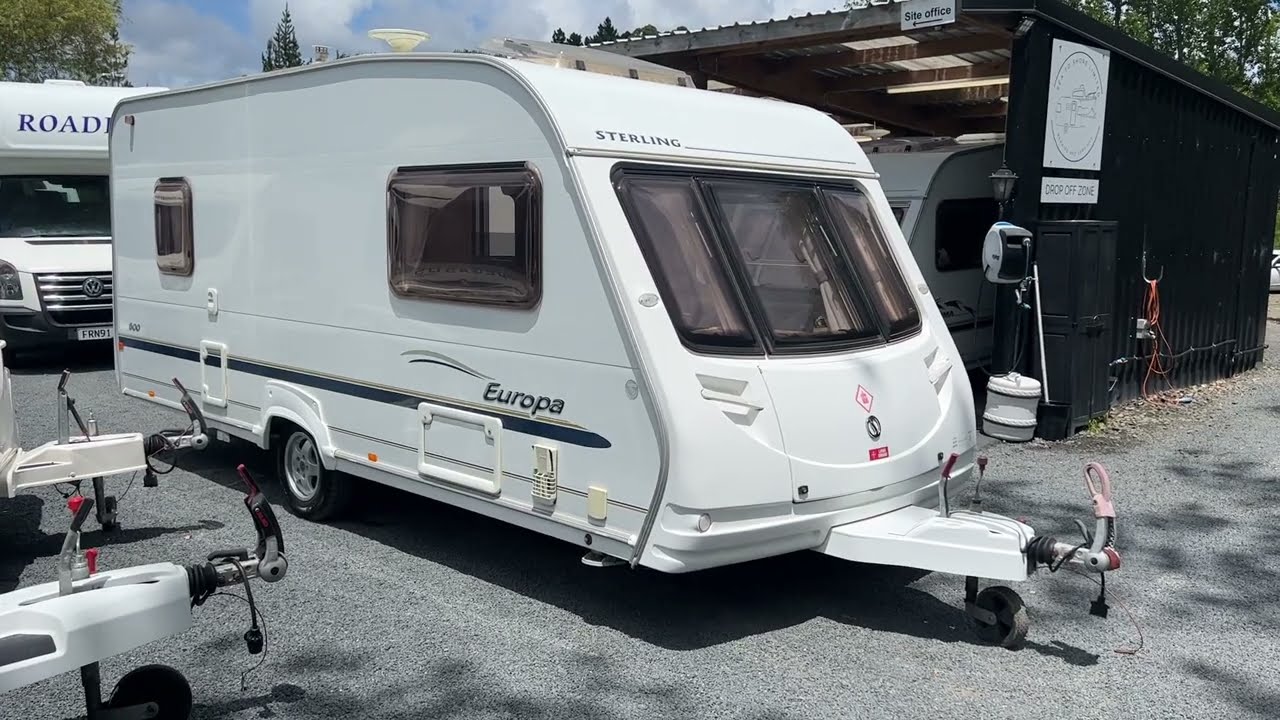 2006 Sterling Europa 500 4 berth caravan for sale. Redvale RV