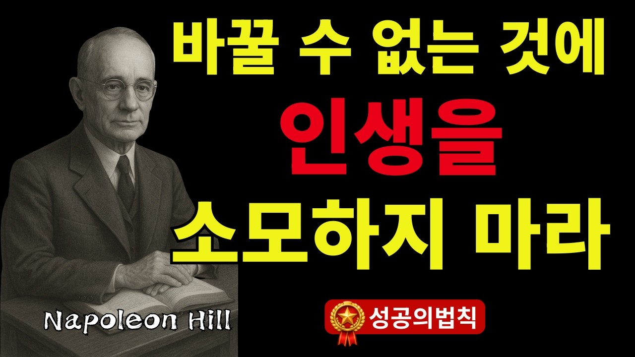 인생이 안 바뀌는 진짜 이유, 내려놓는 순간 인생이 움직인다 | 나폴레온 힐
