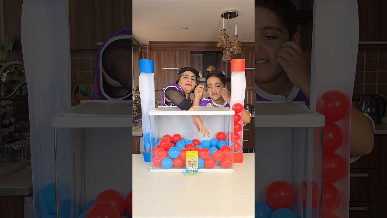 خیلی بدشانس هستم بخدا #چالش #سرگرمی #familygames #challenge