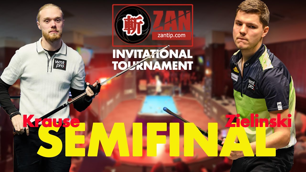 Semifinal Mickey Krause vs Wiktor Zielinski | 2024 ZanTip Invitaional Event