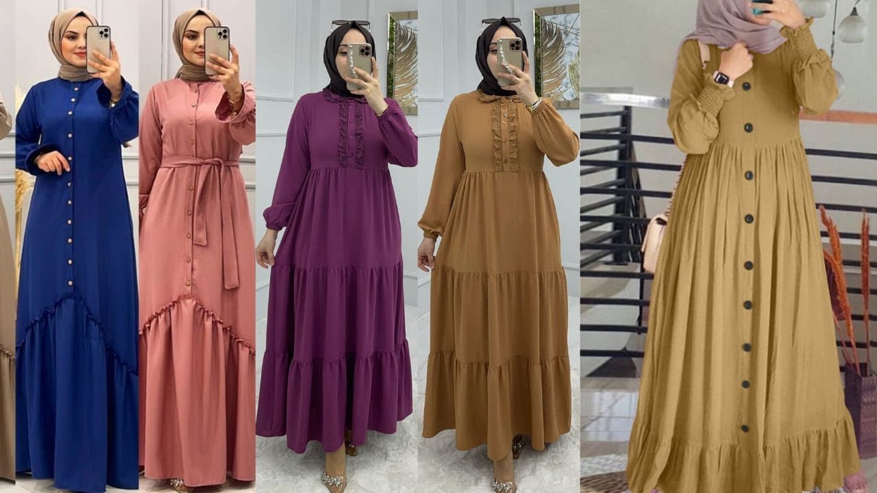 Beautiful and Simple Muslim Abaya Design Collection 2022 | Abaya With Hijab | Abaya Fashion Muslim