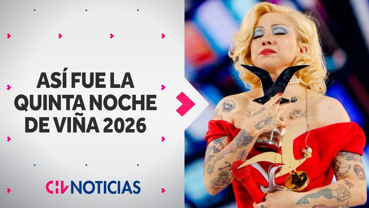 Mon Laferte ganó Gaviota de Platino: Así fue la Quinta Noche del Festival de Viña 2026