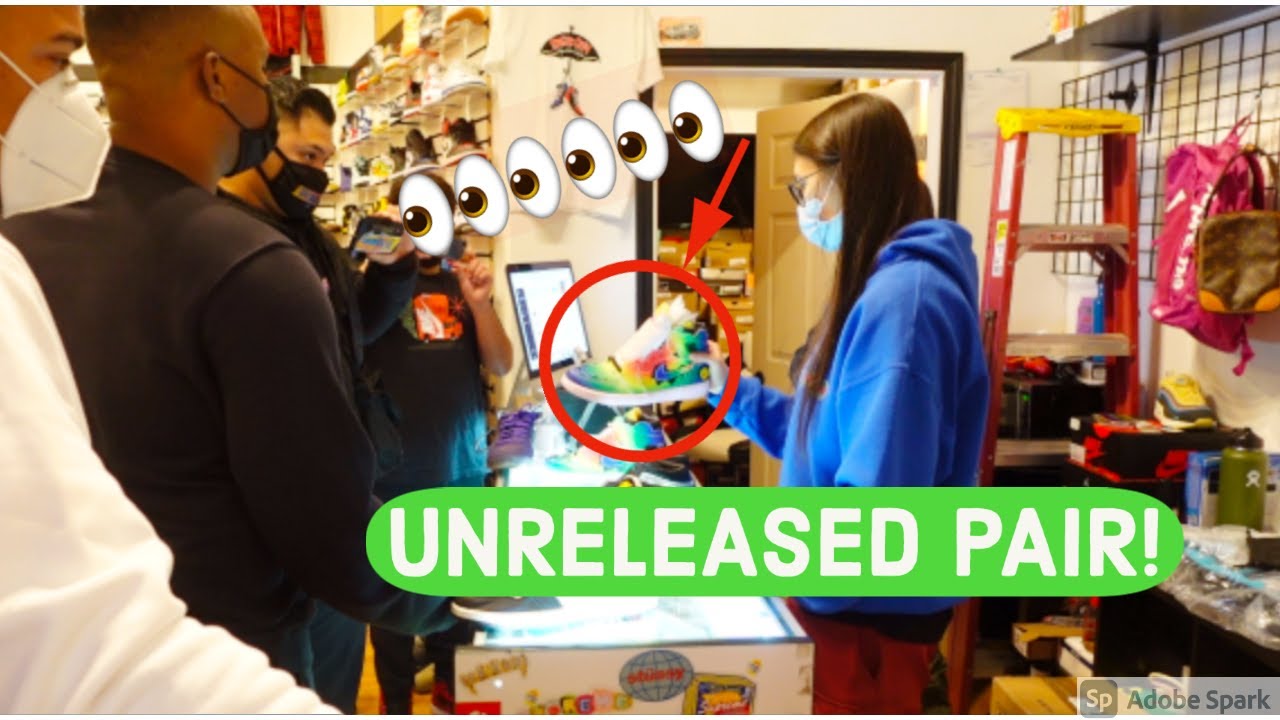 SOMEONE BRINGS IN UNRELEASED PAIRS + BUYING 1994 CHICAGO JORDAN 1'S